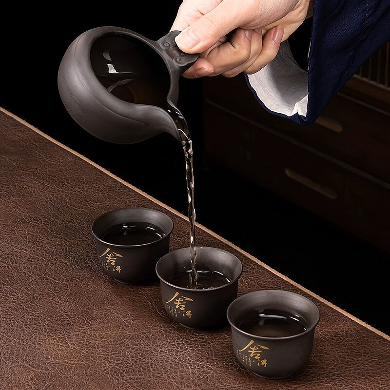 【汀和大福】2026年新款紫砂功夫茶具石磨自動懶人泡茶神器 【汀和大福】2026年新款紫砂功夫茶具石磨自動懶人泡茶神器