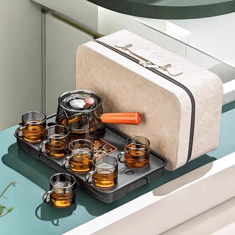 【汀和大福】玻璃茶具套裝耐高溫家用輕奢泡茶壺